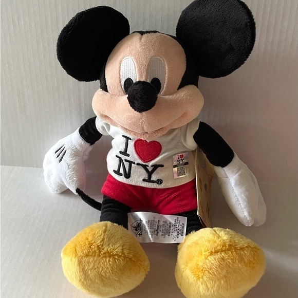 Disney Mickey Mouse I love NY plush‎ toy new - Picture 4 of 4